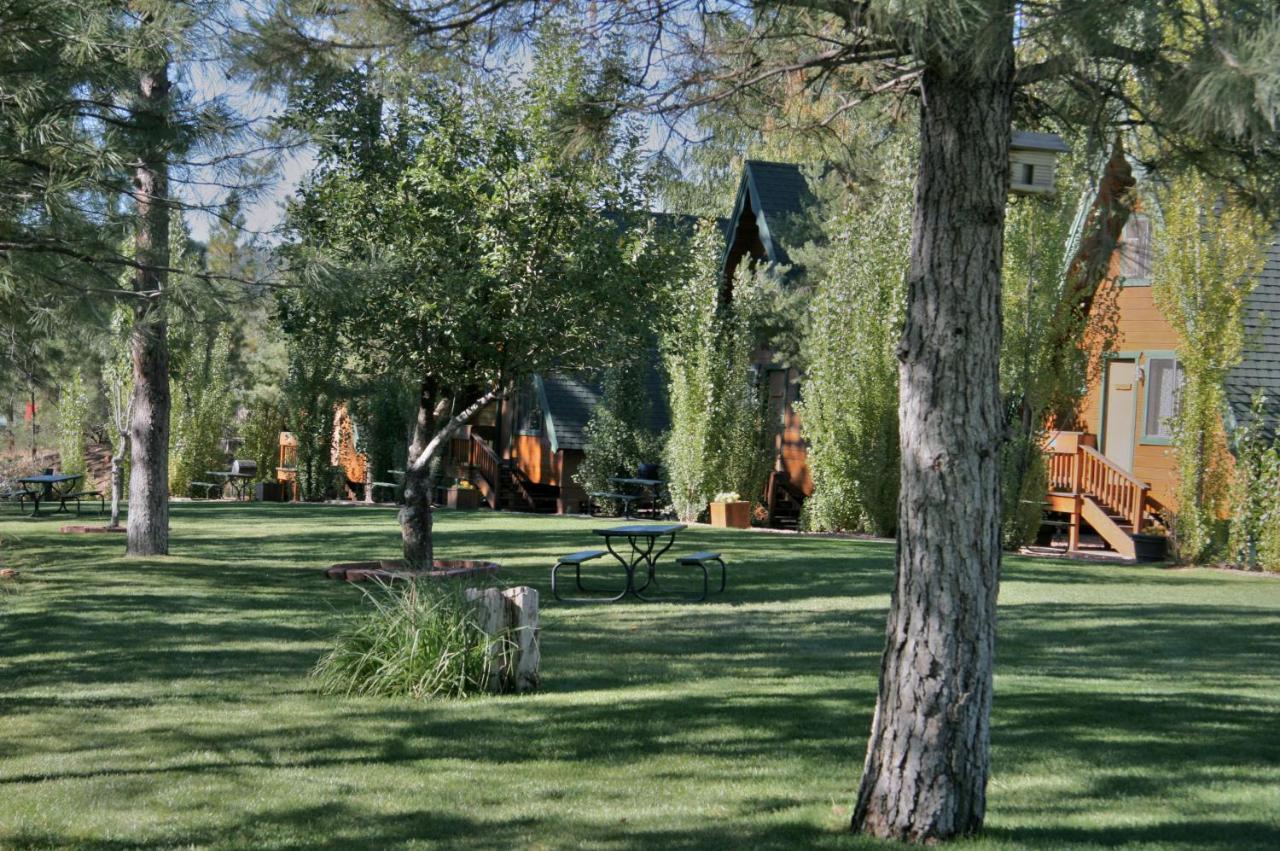 Cabins On Strawberry Hill Hotel Pine Exterior photo
